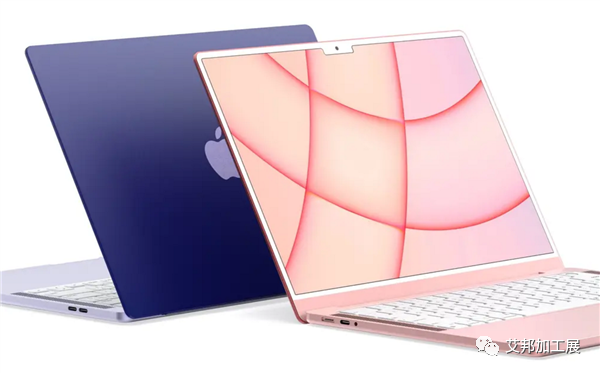 苹果新款MacBook Air：全新设计、多种配色可选