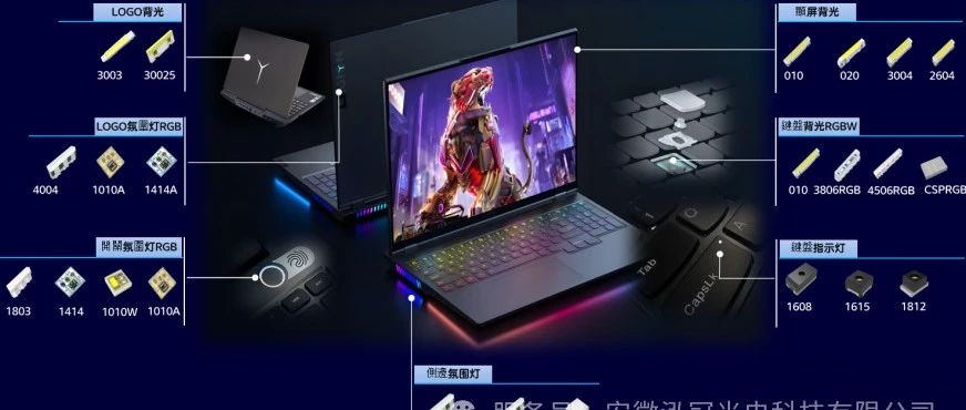 点亮视界，智显未来——泓冠光电以创新LED封装技术在笔电显示新时代的应用